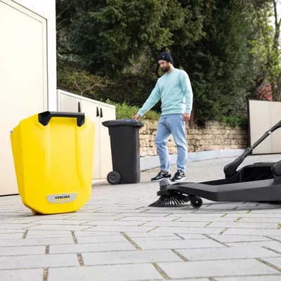 stand alone push sweeper